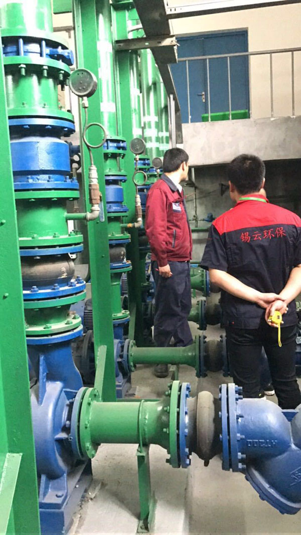 化工厂循环水处理系统检修